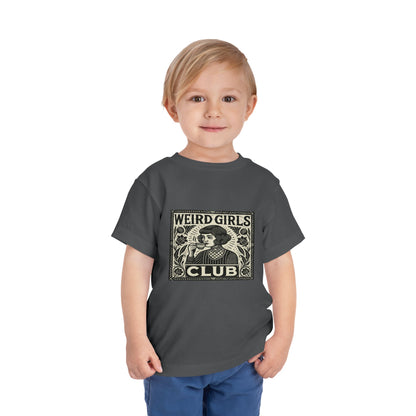 Weird Girls Club Tee - Vintage Linocut Christmas