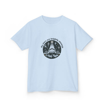 O Holy Night Nativity Dinosaur Christmas Tee