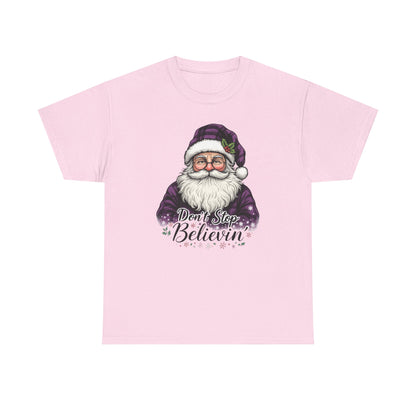 Don't Stop Believin' Santa Tee