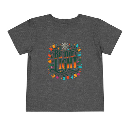 Christmas Toddler Tee - BE THE LIGHT, Matthew 5:14