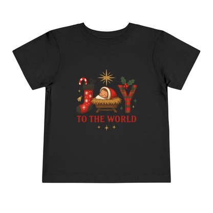 Joy to the World Toddler Christmas Tee