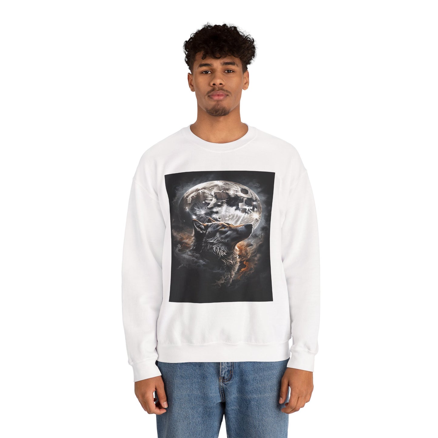 Wolf & Moon Halloween Sweatshirt