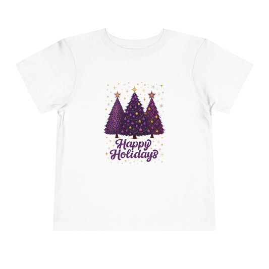 Happy Holidays! Toddler Christmas Tree Tee