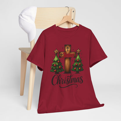 Christmas Cross Unisex Tee