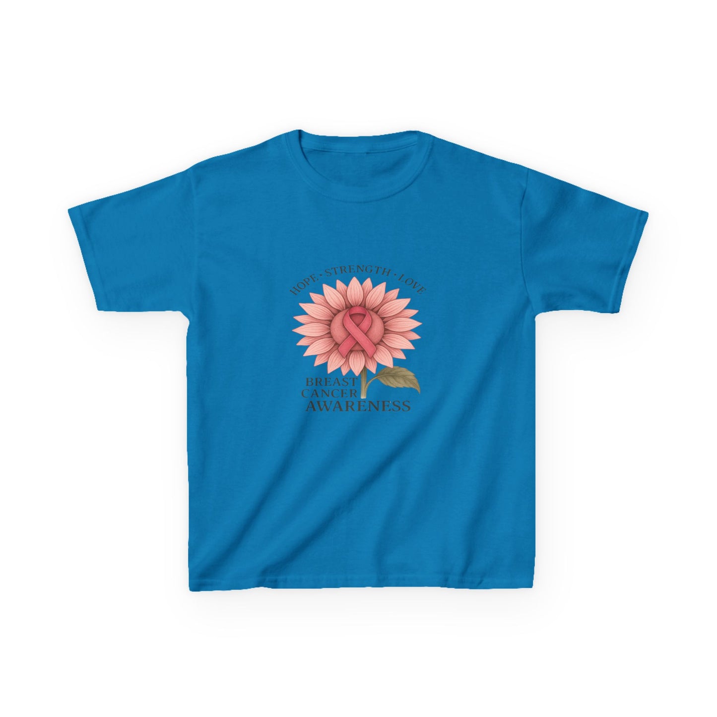 Breast Cancer Awareness Dino Tee - Hope, Strength, Love