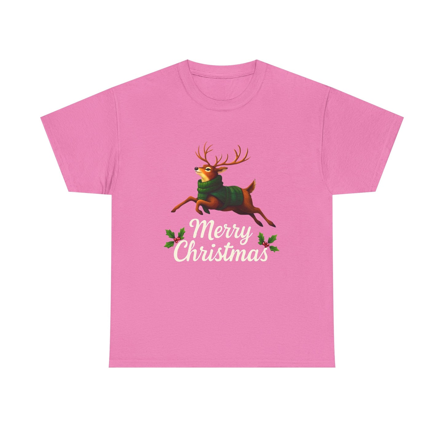 Merry Christmas Reindeer Tee