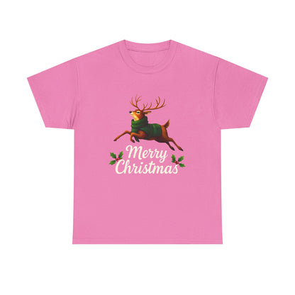 Merry Christmas Reindeer Tee
