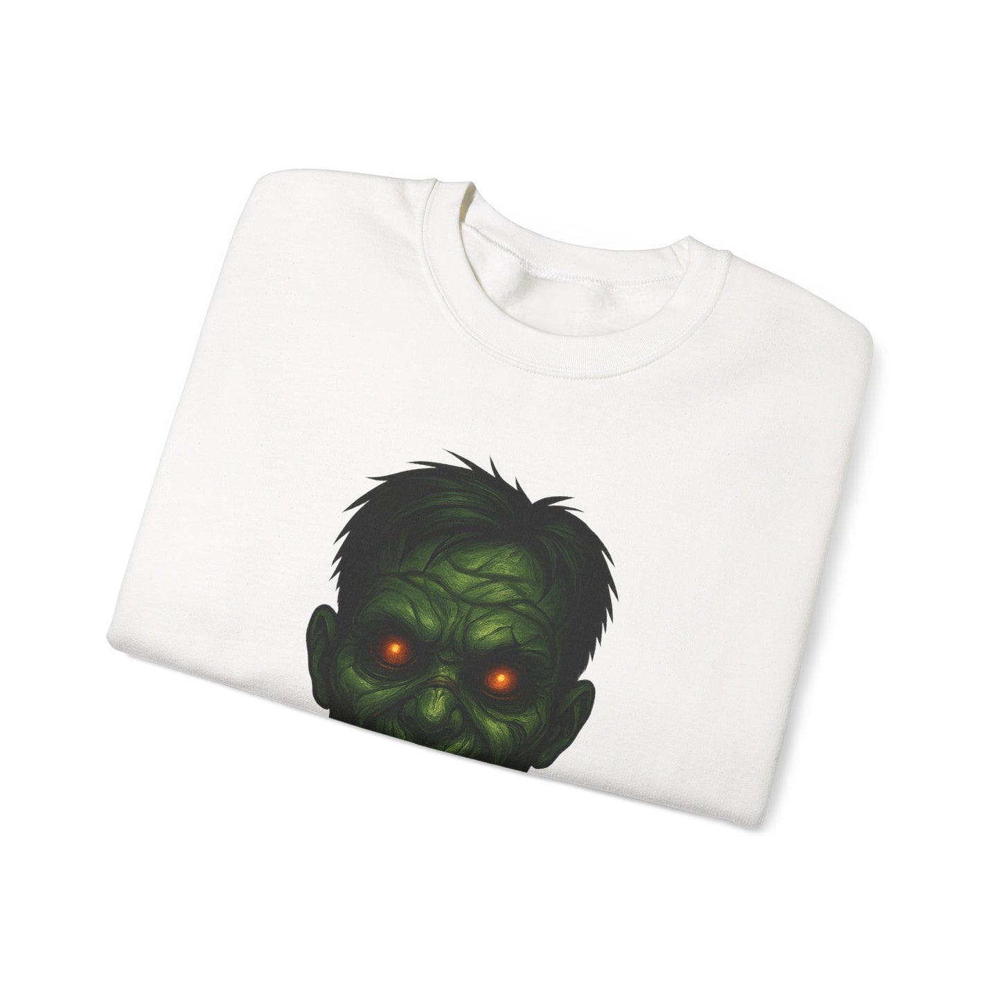Zombie Clown Raccoon Sweatshirt - Spooky Halloween