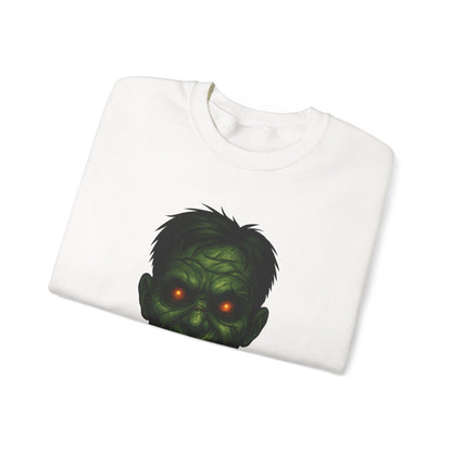 Zombie Clown Raccoon Sweatshirt - Spooky Halloween