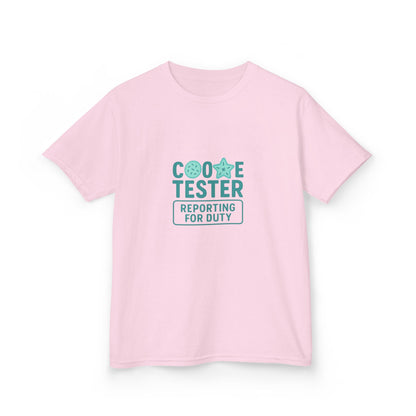 Cookie Tester Dinosaur Christmas Kids Tee