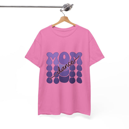MOM Dance – Purple Letter Stage Spirit Tee