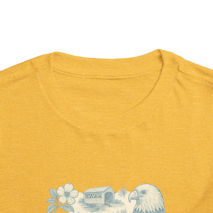 Toddler Tee - NC Landmarks Vintage First in Flight Design