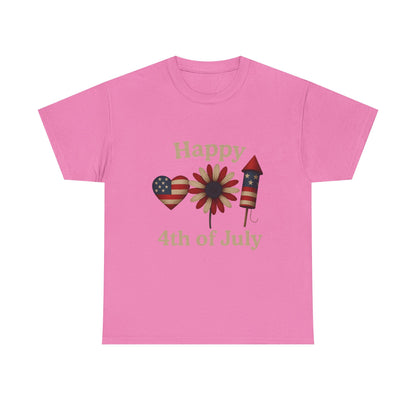 Happy 4th of July Patriotic Tee