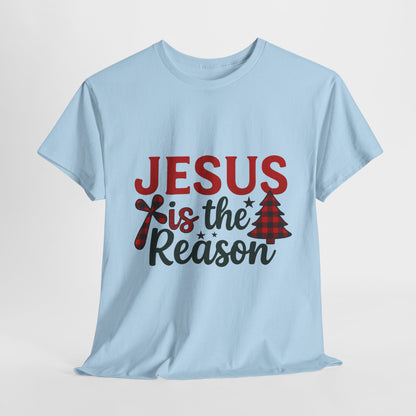 Jesus is the Reason Christmas Tee - Faith-Based Holiday Gift