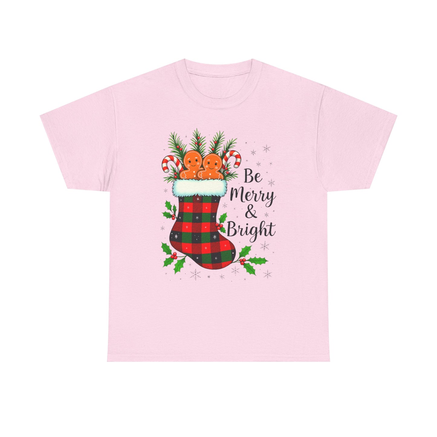 Christmas Plaid Stocking Tee
