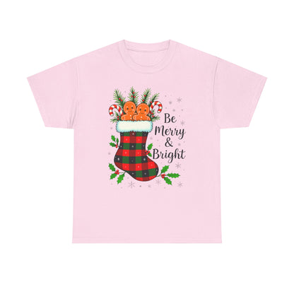 Christmas Plaid Stocking Tee