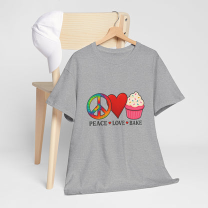 Tie-Dye Peace Sign Tee Love Celebration Shirt