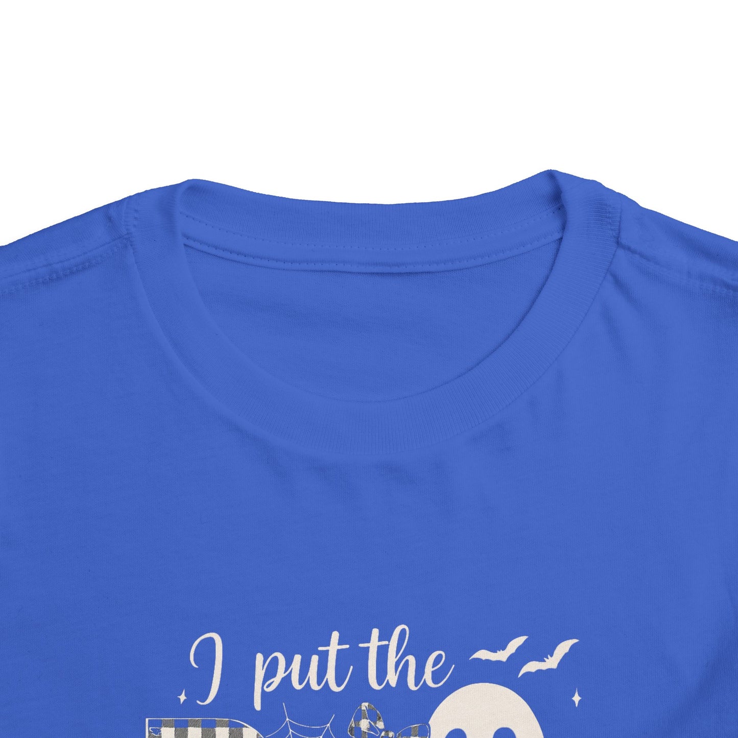 Boujee Halloween Toddler Tee: I Put the B in Boujee