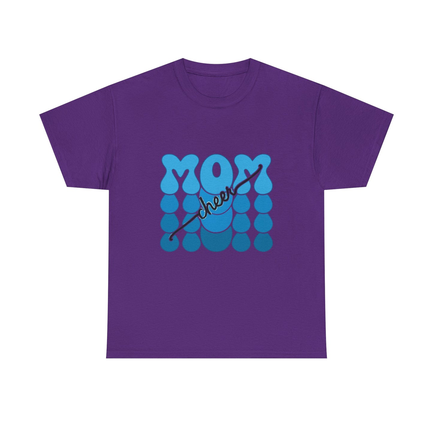 Blue Mom Cheer T-Shirt