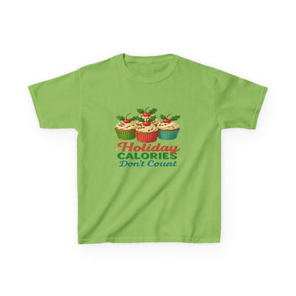 Holiday Calories Don't Count Dino Cupcake Tee