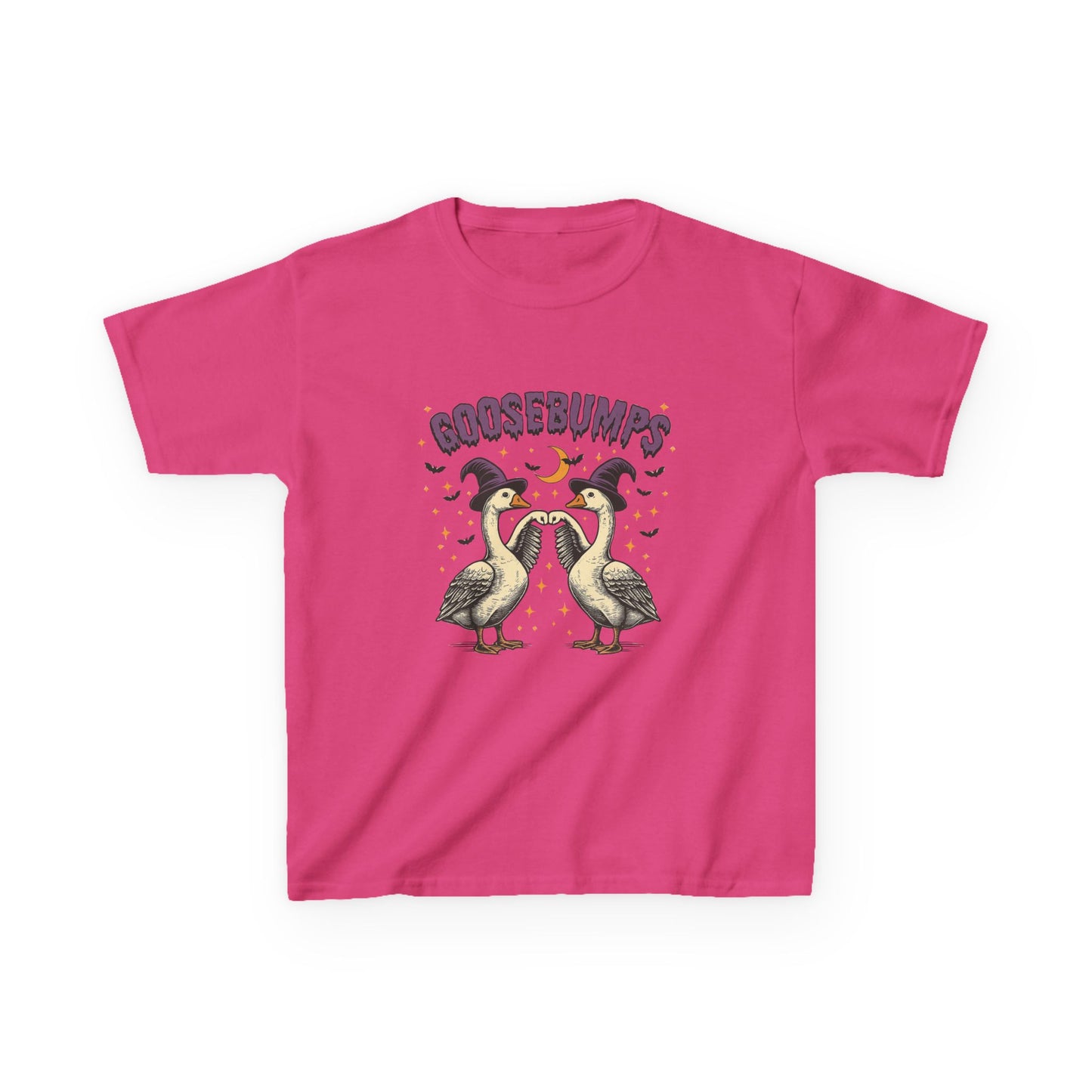 Goosebumps Halloween Kids Tee - Spooky Goose Graphic
