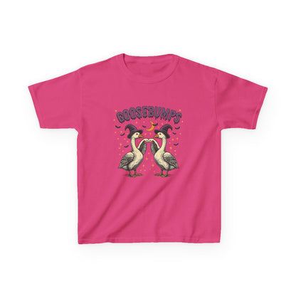 Goosebumps Halloween Kids Tee - Spooky Goose Graphic