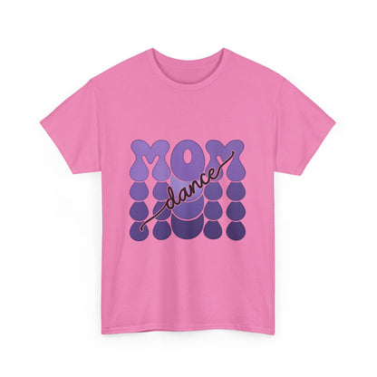 MOM Dance – Purple Letter Stage Spirit Tee
