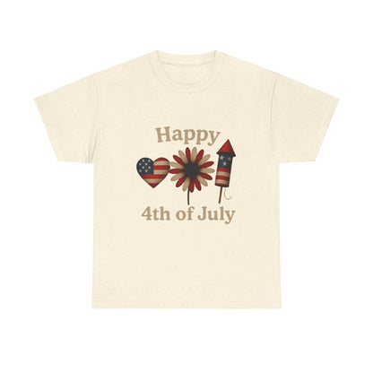 Happy 4th of July Patriotic Tee