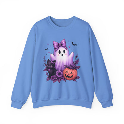 Cute Halloween Ghost Crewneck Sweatshirt