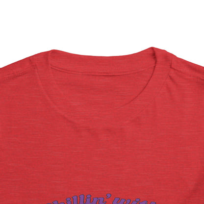 Chillin' with Snowmies Toddler Christmas Tee