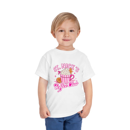 St. Nick's Coffee Club Toddler Christmas Tee