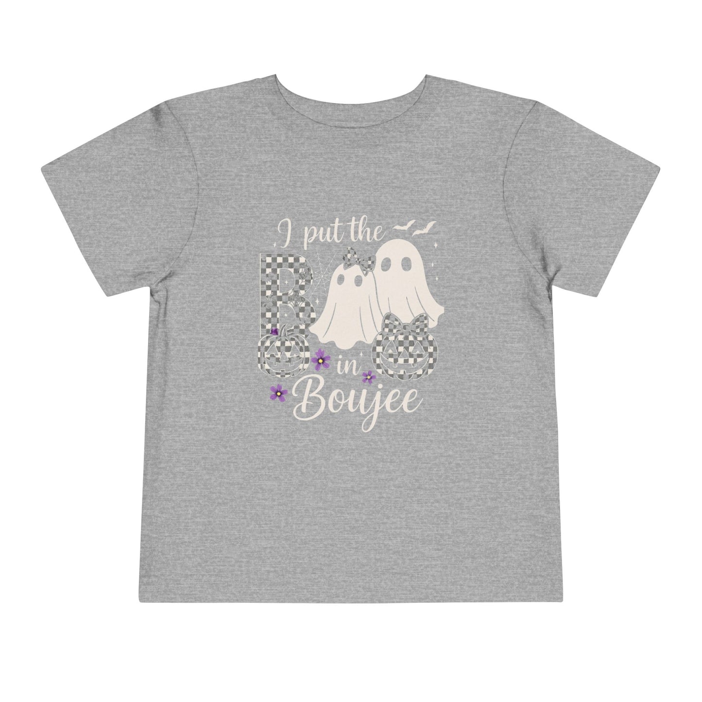 Boujee Halloween Toddler Tee: I Put the B in Boujee