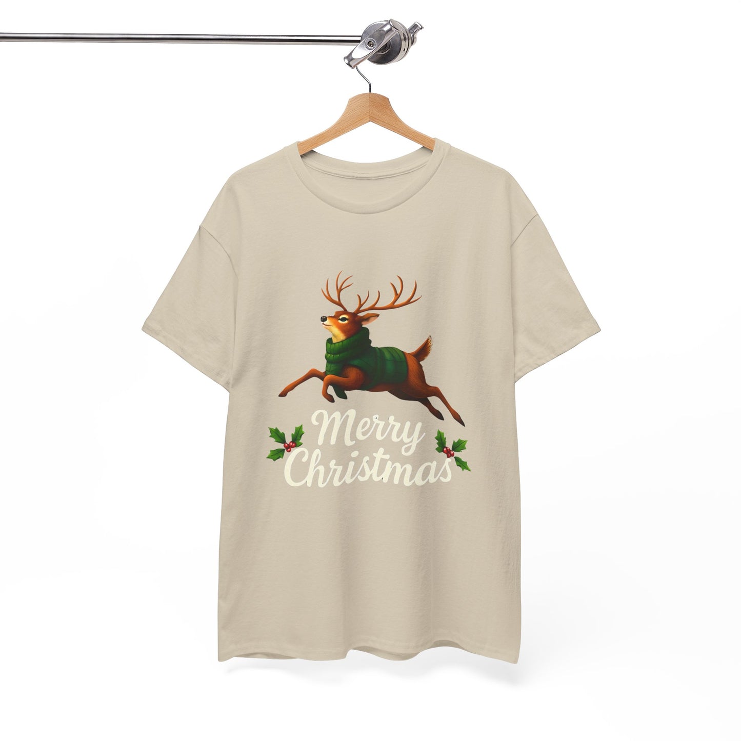 Merry Christmas Reindeer Tee