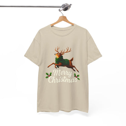 Merry Christmas Reindeer Tee
