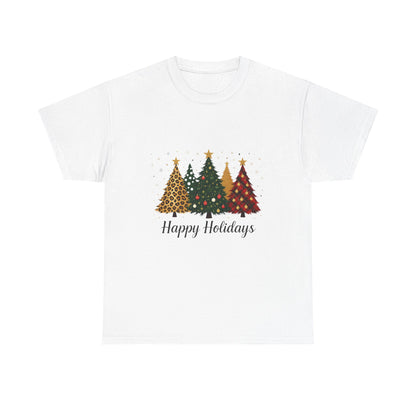 Happy Holidays Trees Tee