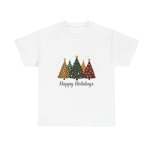 Happy Holidays Trees Tee