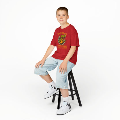 Dino-Mite Kids Tee - Fun Dinosaur T-Shirt for Boys and Girls, Perfect for Birthdays, Everyday Play, Dinosaur Lovers, Casual Wear