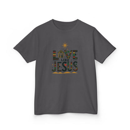Live Like Jesus Christmas Dinosaur Tee
