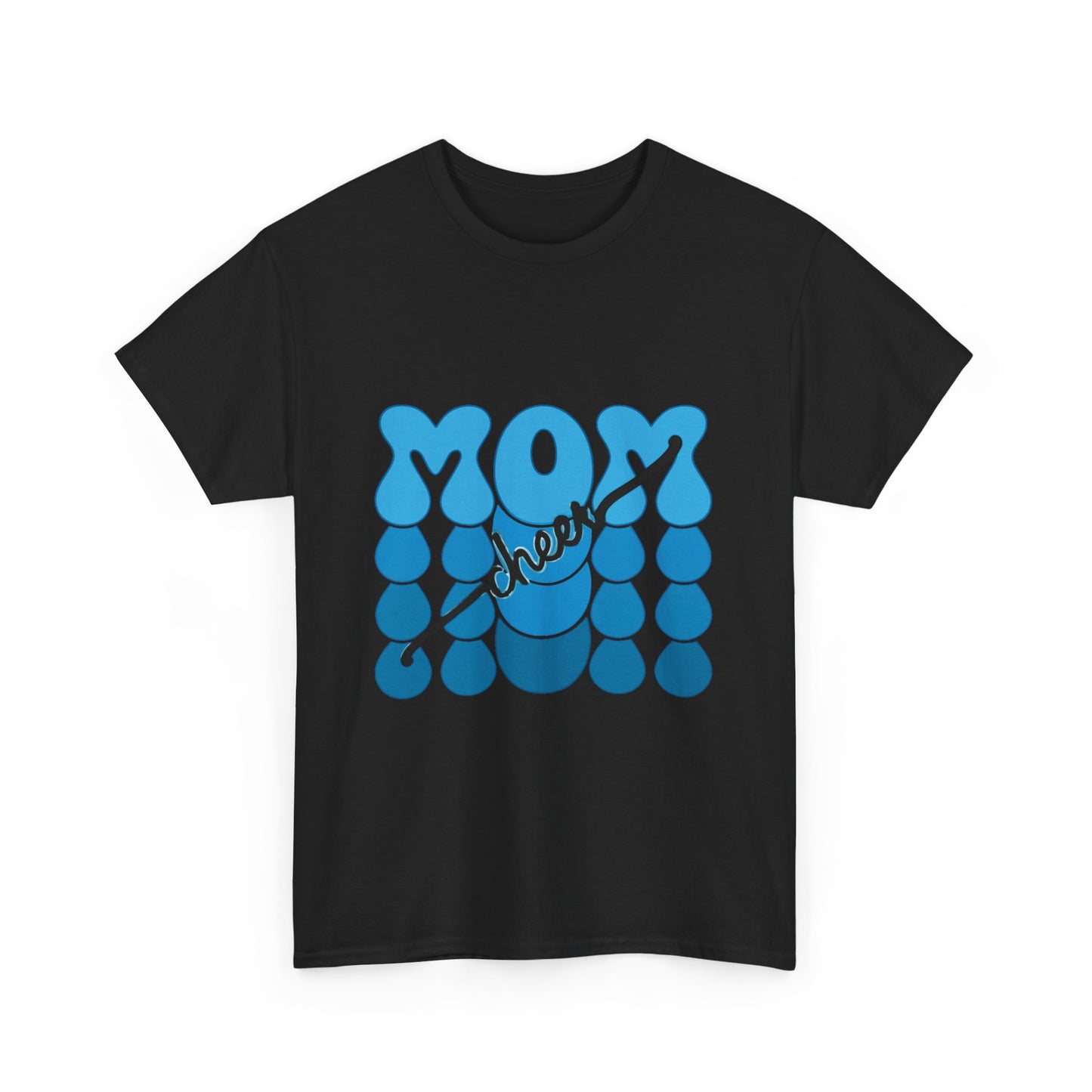 Blue Mom Cheer T-Shirt