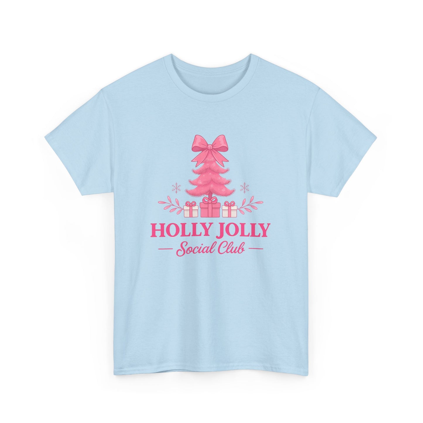 Holly Jolly Pink Tree Tee