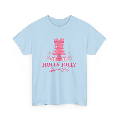 Holly Jolly Pink Tree Tee