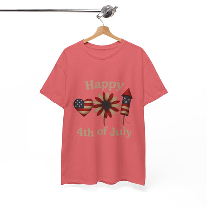 Happy 4th of July Patriotic Tee