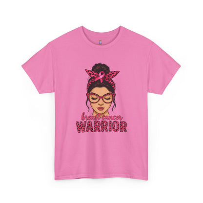 Breast Cancer Warrior Tee, Inspirational T-Shirt for Survivors, Supportive Gift for Cancer Awareness Events, Unisex Cotton Top, [...]
