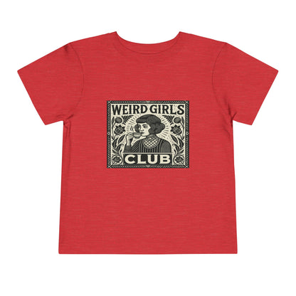 Weird Girls Club Tee - Vintage Linocut Christmas