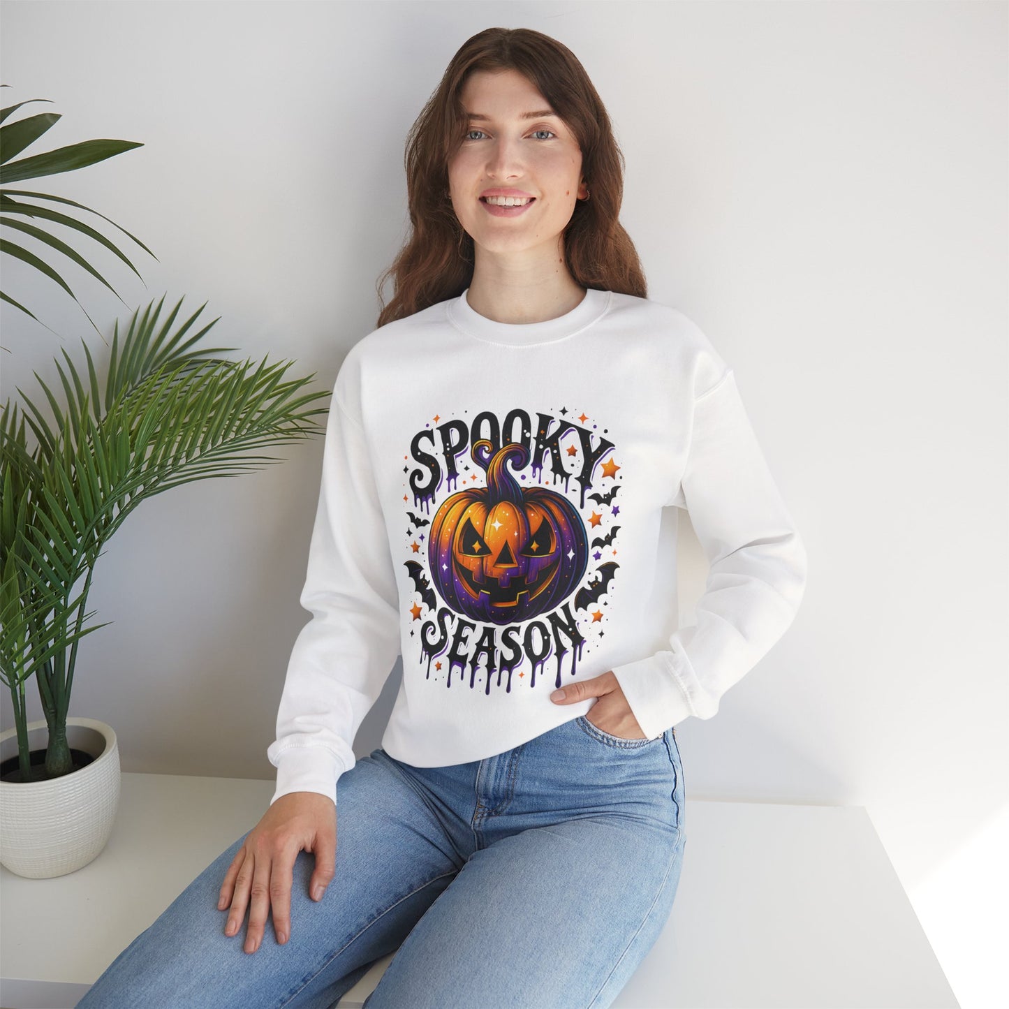 Spooky Season Jack-o'-Lantern Sweatshirt