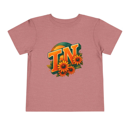 Toddler Tee Sunflower Sunset Design