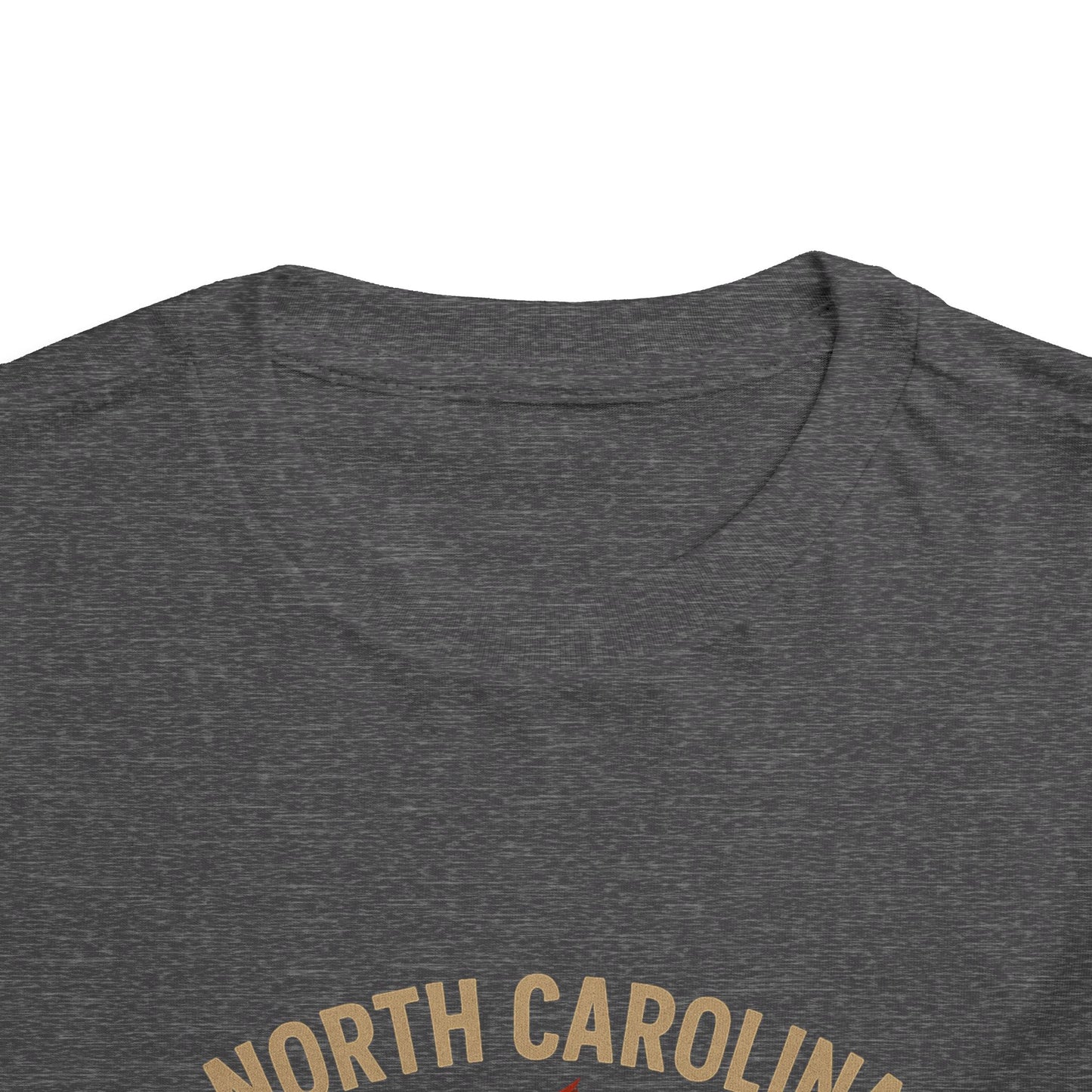 Toddler Tee - NC Cardinal and Dogwood Flower Design