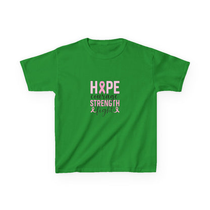 Hope, Strength & Courage Dinosaur Christmas Tee