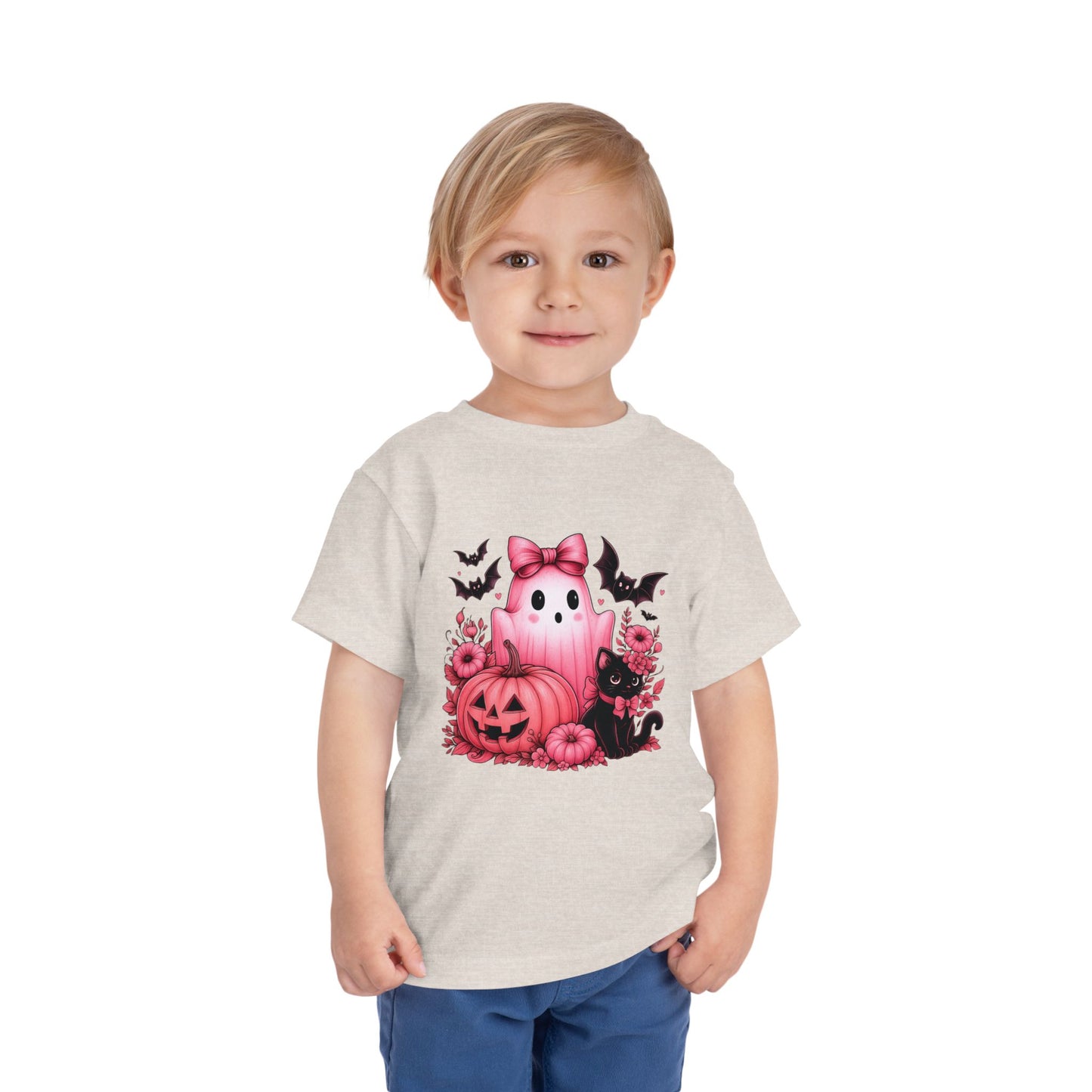 Toddler Spooky Ghost Halloween Tee
