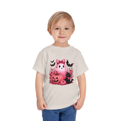 Toddler Spooky Ghost Halloween Tee